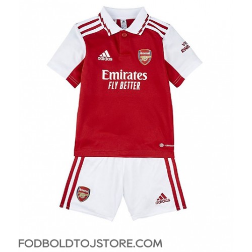 Arsenal Hjemmebanesæt Børn 2022-23 Kortærmet (+ Korte bukser)
